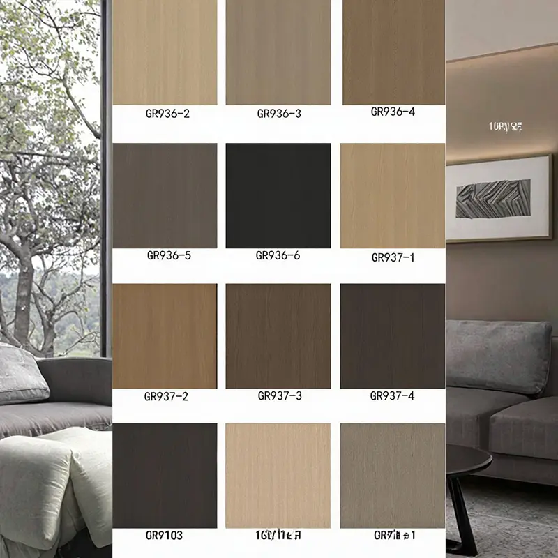 আধুনিক ডিজাইন স্টাইল পিভিসি আলংকারিক ফিল্ম